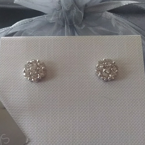 **GREAT GIFT** STERLING SILVER W/CZ DIAMONDS - Picture 3 of 5